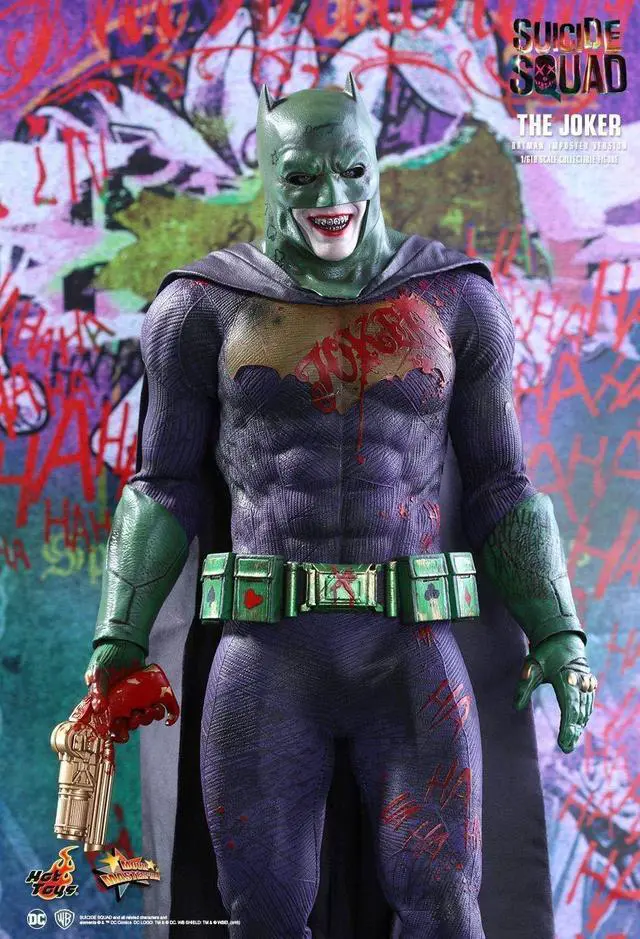 Alt view image 4 of 5 - Figure Hot Toys MMS384 - DC Comics - Suicide Squad - The Joker Batman Imposter Version