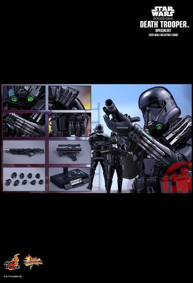 Alt view image 2 of 5 - Figure Hot Toys MMS385 - Rogue One : A Star Wars Story - Death Trooper Specialist