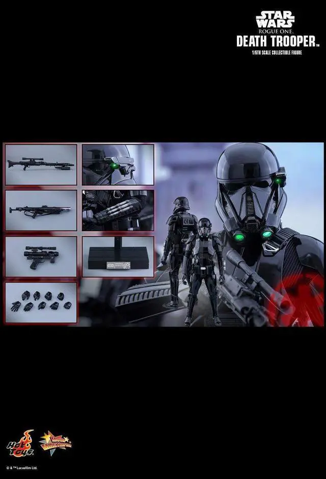 Alt view image 2 of 5 - Figure Hot Toys MMS398 - Rogue One : A Star Wars Story - Death Trooper
