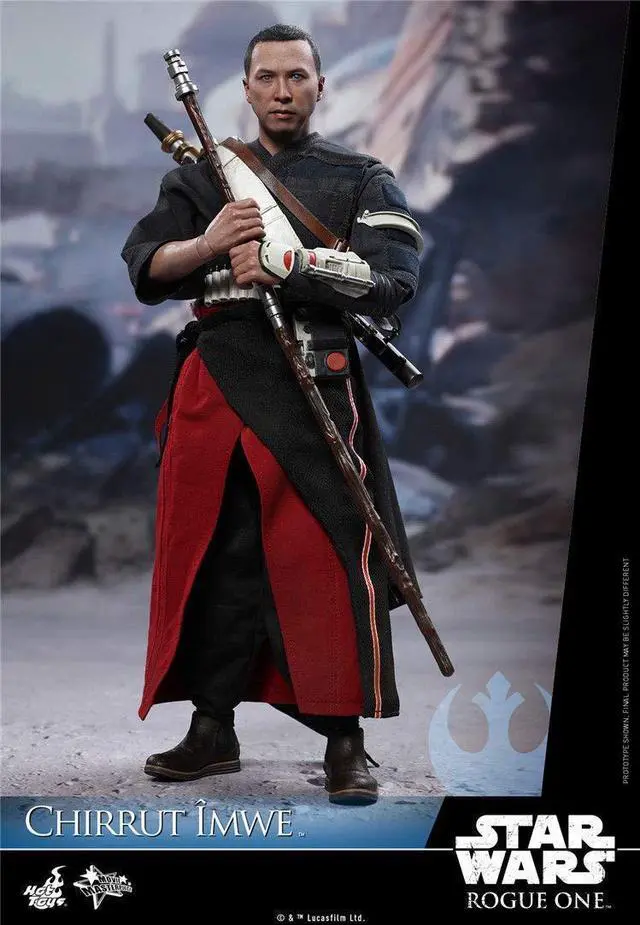 Alt view image 4 of 5 - Figure Hot Toys MMS403 - Rogue One : A Star Wars Story - Chirrut Imwe Deluxe Version