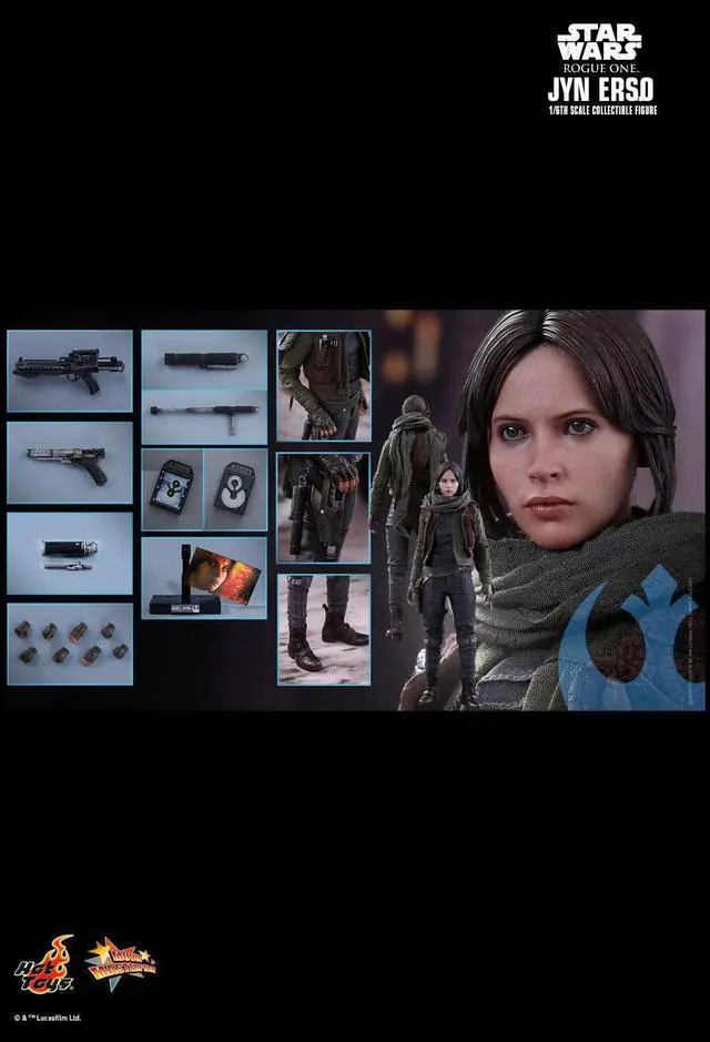 Alt view image 2 of 5 - Figure Hot Toys MMS404 - Rogue One : A Star Wars Story - Jyn Erso Standard Version
