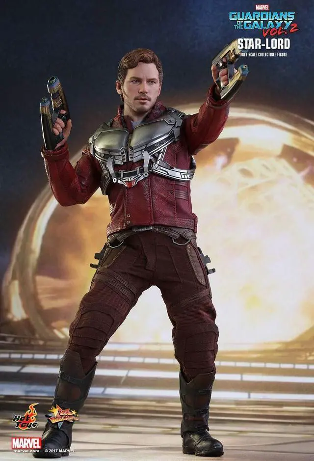 Alt view image 3 of 5 - Figure Hot Toys MMS420 - Marvel Comics - Guardians Of The Galaxy Vol.2 - Star Lord
