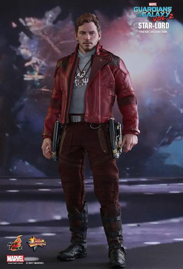 Alt view image 4 of 5 - Figure Hot Toys MMS420 - Marvel Comics - Guardians Of The Galaxy Vol.2 - Star Lord