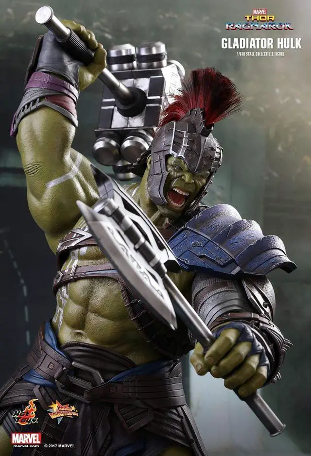Alt view image 3 of 5 - Figure Hot Toys MMS430 - Marvel Comics - Thor 3 : Ragnarok - Gladiator Hulk