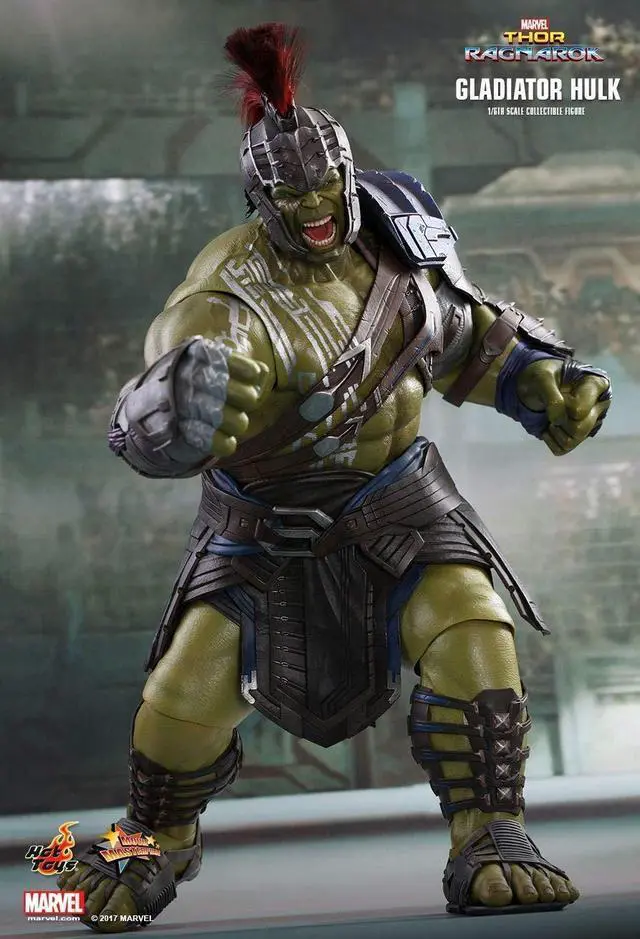 Alt view image 4 of 5 - Figure Hot Toys MMS430 - Marvel Comics - Thor 3 : Ragnarok - Gladiator Hulk