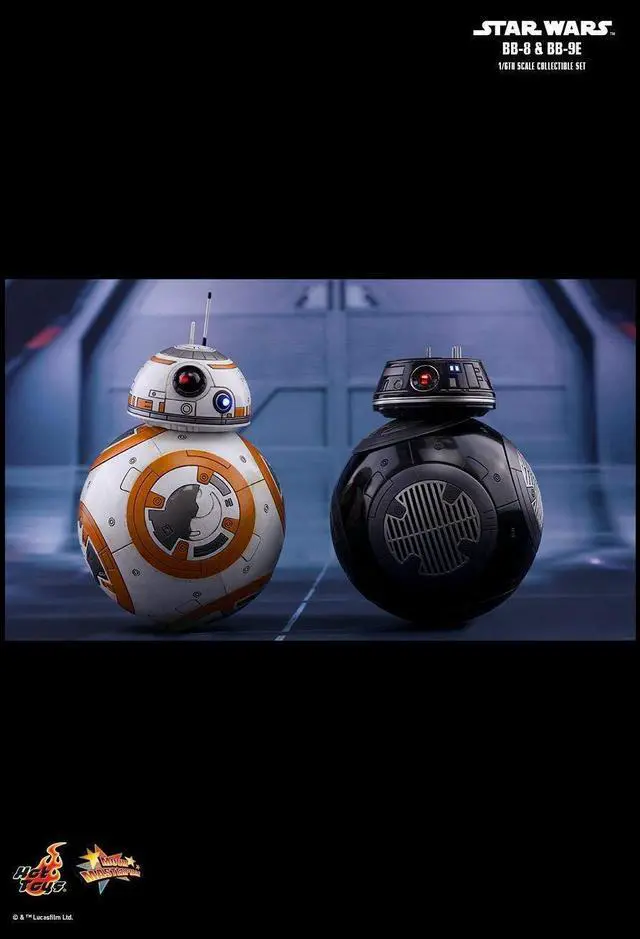 Alt view image 4 of 5 - Figure Hot Toys MMS442 - Star Wars : The Last Jedi BB-8 & BB-9E
