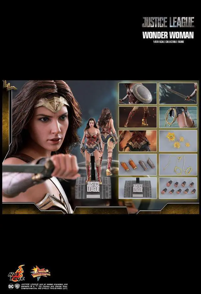 Alt view image 2 of 5 - Figure Hot Toys MMS450 - DC Comics - Justice League - Wonder Woman Standard Version