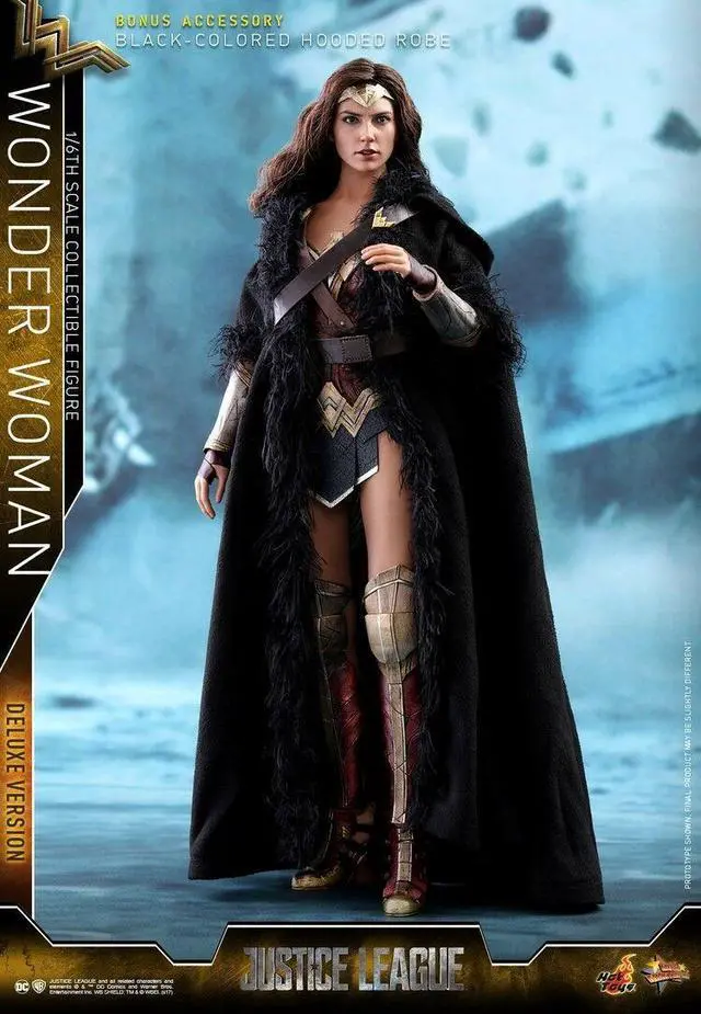 Alt view image 4 of 6 - dc justice league movie wonder woman collectible figure deluxe version