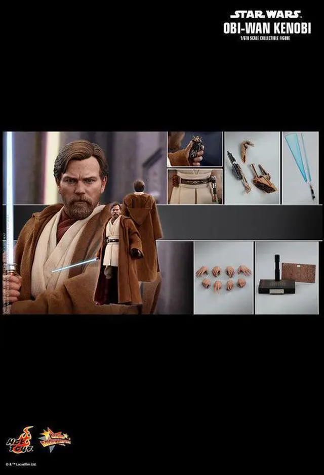 Alt view image 2 of 5 - Figure Hot Toys MMS477 - Star Wars 3 : The Revenge Of The Sith - Obi-Wan Kenobi