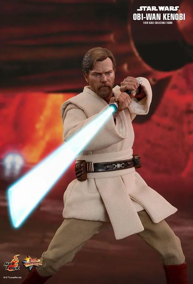 Alt view image 3 of 5 - Figure Hot Toys MMS477 - Star Wars 3 : The Revenge Of The Sith - Obi-Wan Kenobi