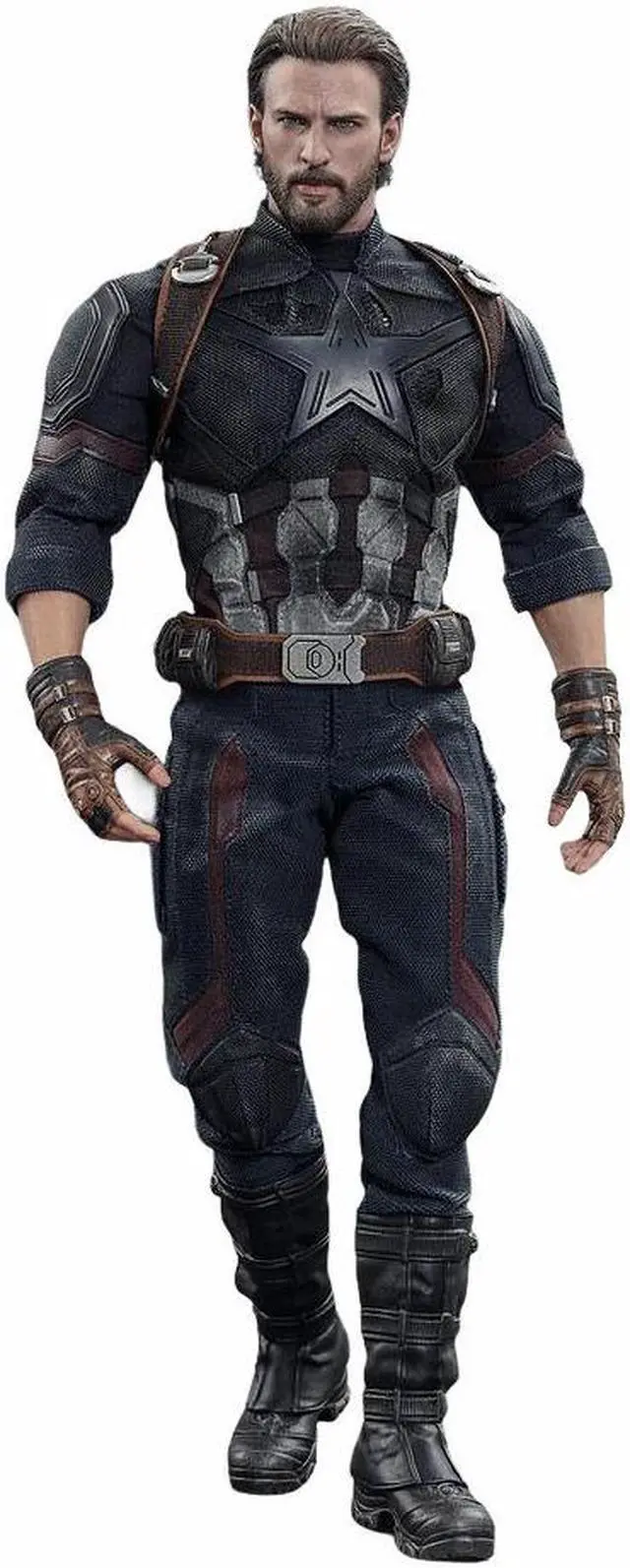 Alt view image 9 of 13 - hot toys marvel avengers infinity war captain america 1/6 scale figure