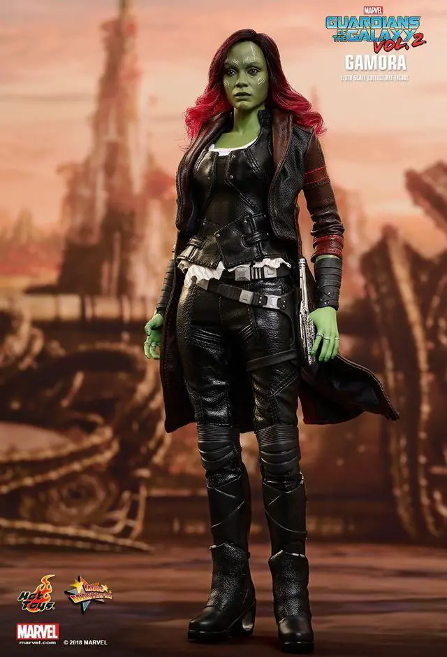 Alt view image 4 of 5 - Figure Hot Toys MMS483 - Marvel Comics - Guardians Of The Galaxy Vol. 2 - Gamora