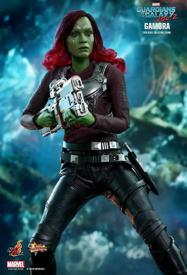 Alt view image 3 of 5 - Figure Hot Toys MMS483 - Marvel Comics - Guardians Of The Galaxy Vol. 2 - Gamora