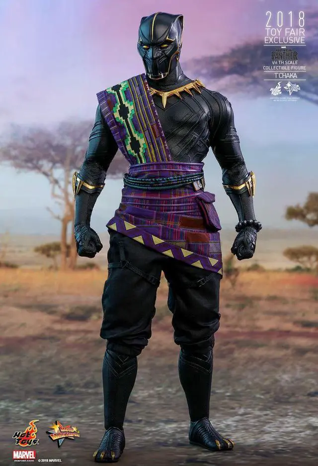 Alt view image 4 of 5 - Figure Hot Toys MMS487 - Marvel Comics - Black Panther - T'Chaka