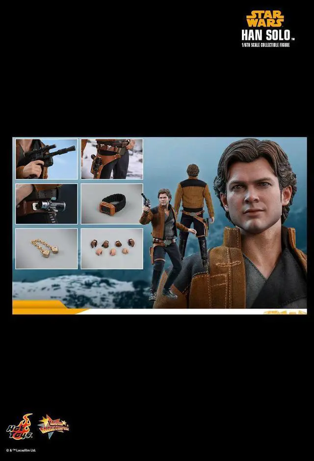 Alt view image 2 of 5 - Figure Hot Toys MMS491 - Solo : A Star Wars Story - Han Solo Standard Version