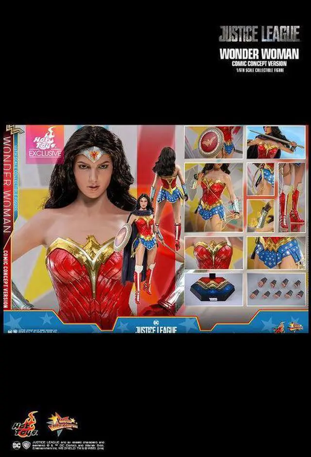 Alt view image 2 of 5 - Figure Hot Toys MMS506 - Justice League - Wonder Woman Comic concept Version