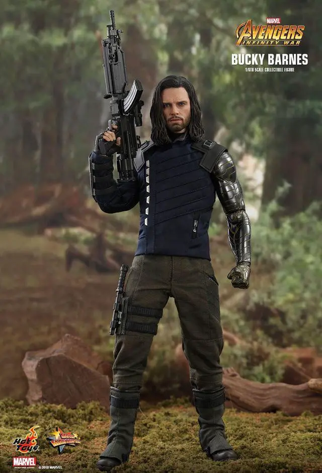 Alt view image 3 of 5 - Figure Hot Toys MMS509 - Marvel Comics - Avengers : Infinity War - Bucky Barnes