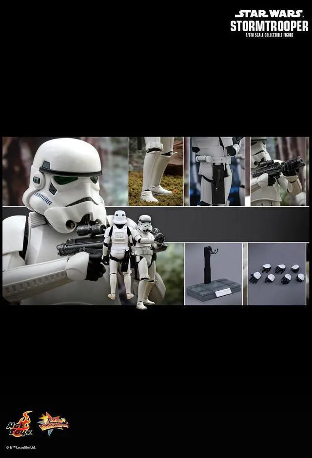 Alt view image 2 of 5 - Figure Hot Toys MMS514 - Star Wars - Stormtrooper