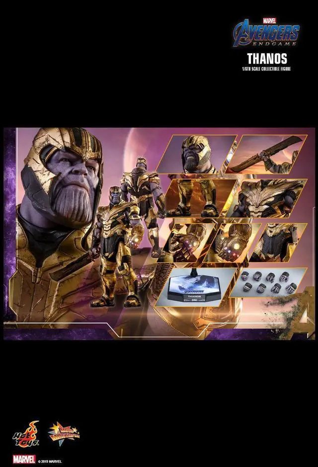 Alt view image 2 of 5 - Figure Hot Toys MMS529 - Marvel Comics - Avengers : Endgame - Thanos