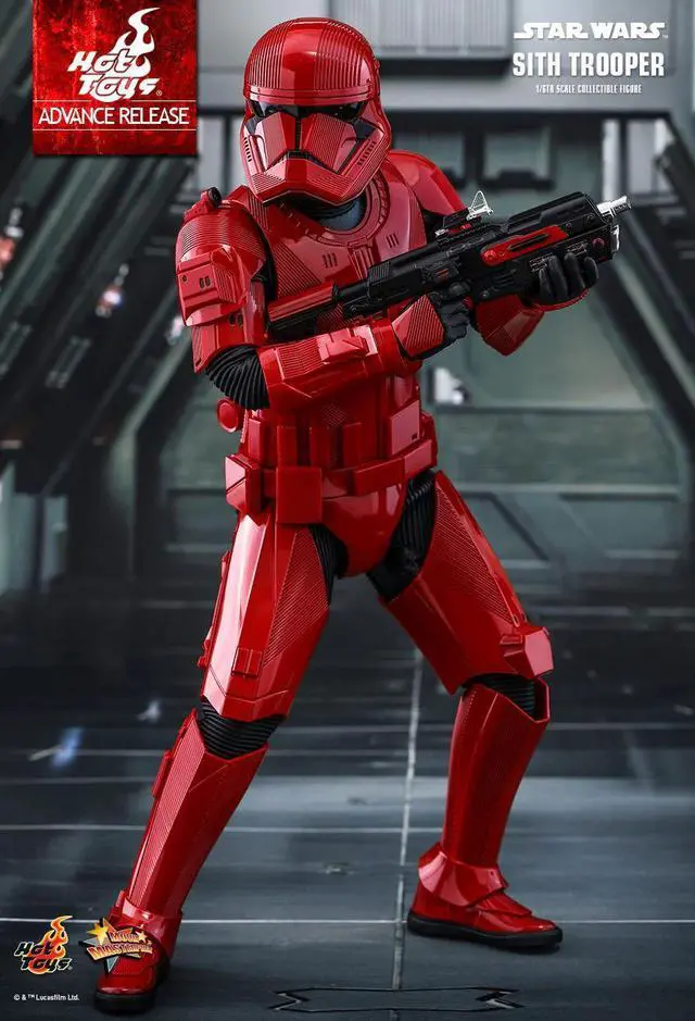 Alt view image 3 of 3 - Figure Hot Toys MMS544 - Star Wars : The Rise Of Skywalker - Sith Trooper