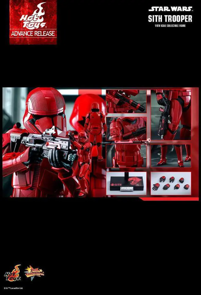 Alt view image 2 of 3 - Figure Hot Toys MMS544 - Star Wars : The Rise Of Skywalker - Sith Trooper