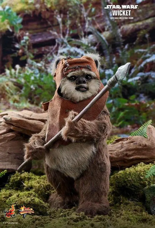 Alt view image 3 of 5 - Figure Hot Toys MMS550 - Star Wars : Return Of The Jedi - Wicket