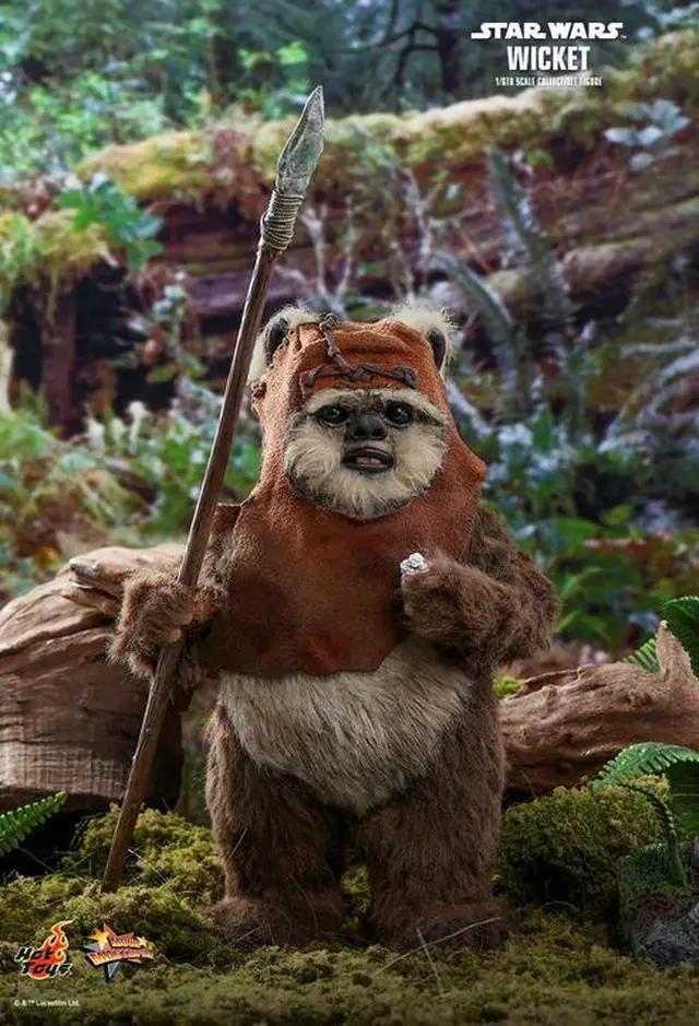 Alt view image 4 of 5 - Figure Hot Toys MMS550 - Star Wars : Return Of The Jedi - Wicket