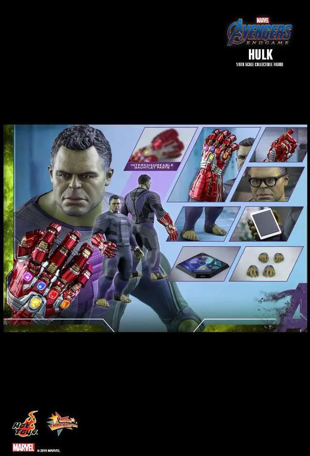 Alt view image 2 of 5 - Figure Hot Toys MMS558 - Marvel Comics - Avengers : Endgame - Hulk