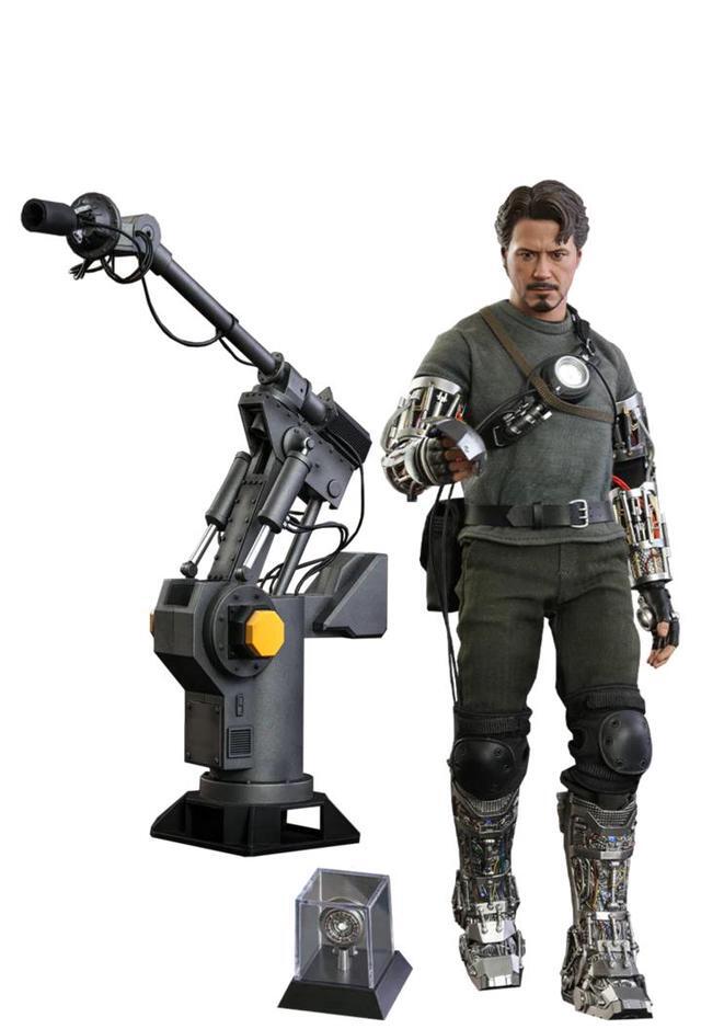 Hot Toys Action Figure Tony Stark Mech Test - Iron Man 1:6 Da Collezione