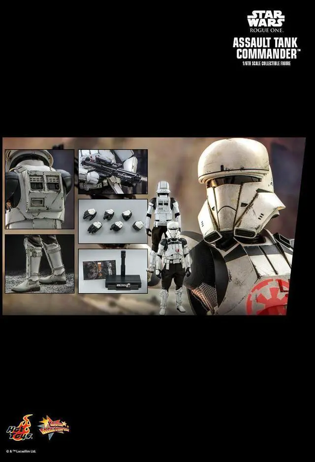 Alt view image 2 of 5 - Figure Hot Toys MMS587 - Star Wars : Rogue One - Assault Tank Commander