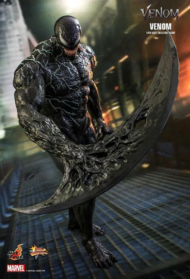 Alt view image 3 of 5 - Figure Hot Toys MMS590 - Marvel Comics - Venom Standard Version