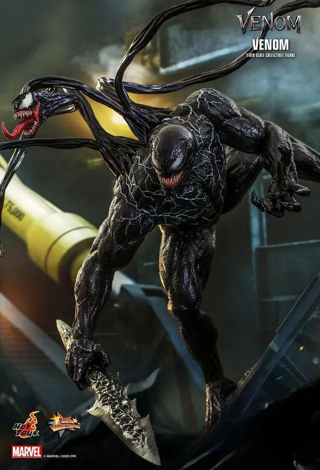 Alt view image 4 of 5 - Figure Hot Toys MMS590 - Marvel Comics - Venom Standard Version