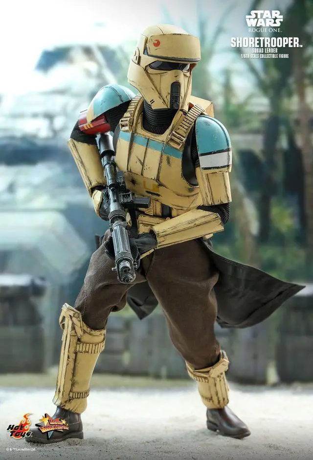 Alt view image 3 of 5 - Figure Hot Toys MMS592 - Star Wars : Rogue One - Shoretrooper Squad Leader