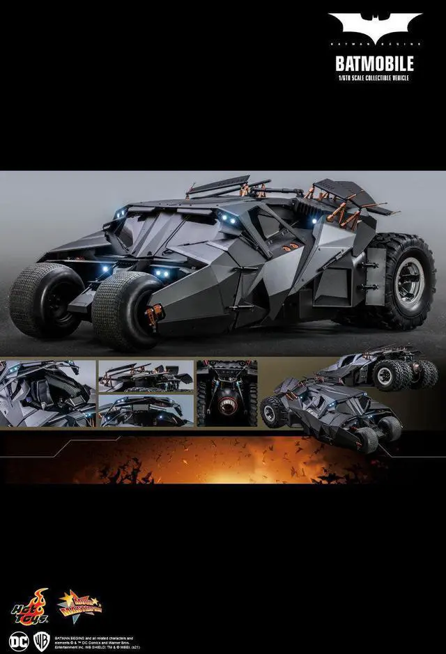 Alt view image 2 of 5 - Figure Hot Toys MMS596 - DC Comics - Batman Begins - Batmobile