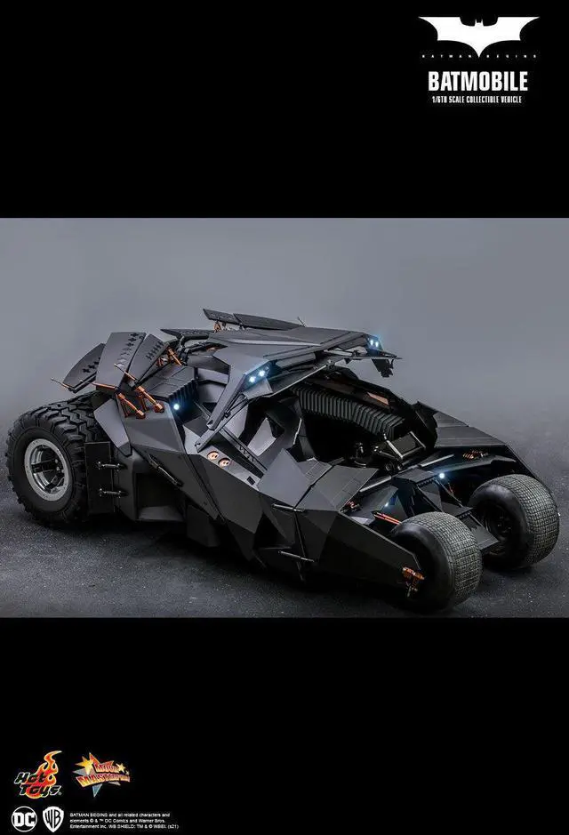 Alt view image 4 of 5 - Figure Hot Toys MMS596 - DC Comics - Batman Begins - Batmobile