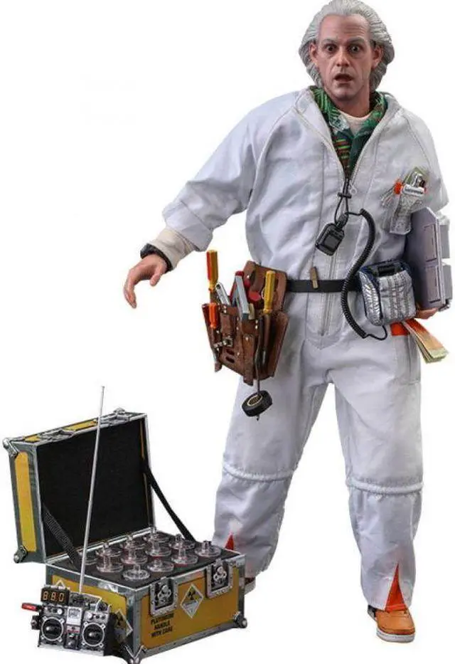 Main image of Figure Hot Toys MMS610 - Back To The Future - Doc Brown Deluxe Version