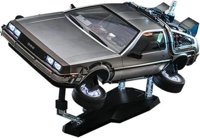 Main image of Figure Hot Toys MMS636 - Back To Future II - Delorean Time Machine