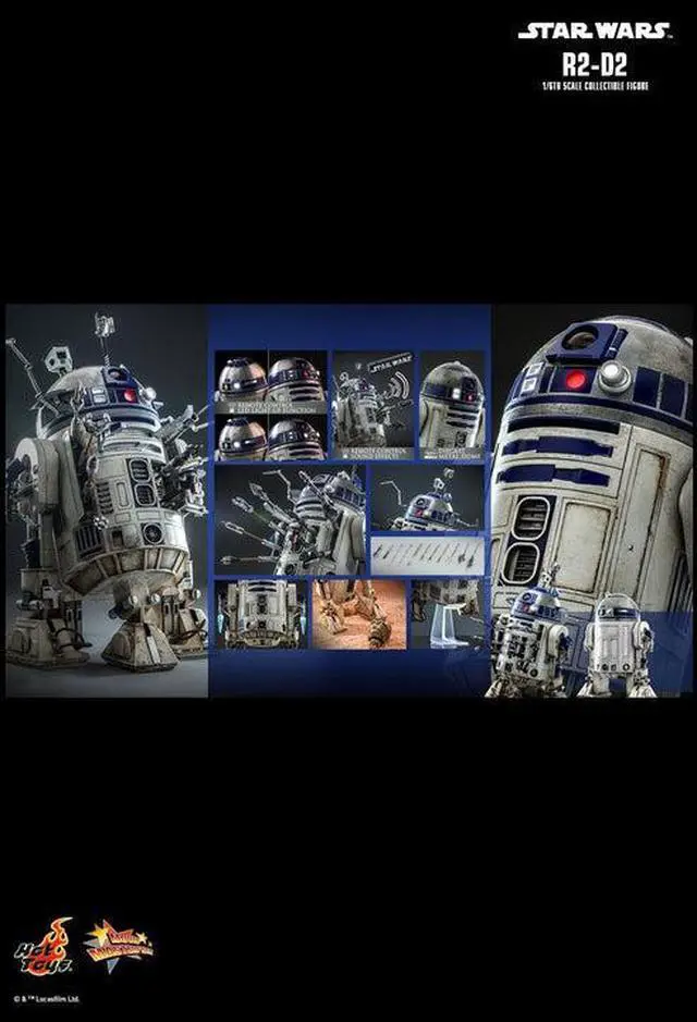 Alt view image 2 of 5 - Figure Hot Toys MMS651 - Star Wars Episode II : Attack Of The Clones - R2D2