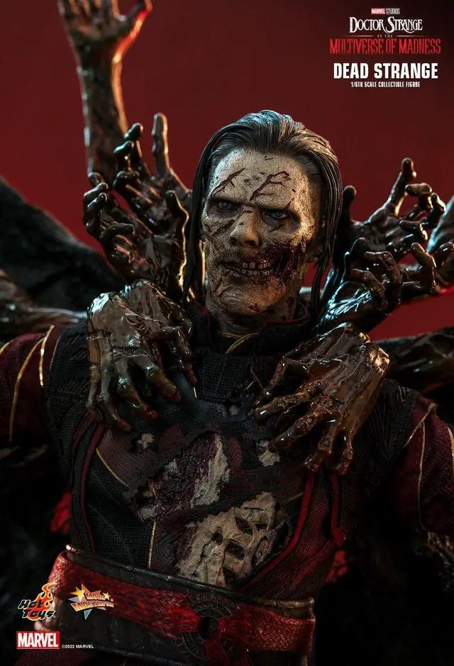 Alt view image 4 of 5 - Figure Hot Toys MMS654 - Marvel Comics - Doctor Strange In The Multiverser Of Madness - Dead Strange