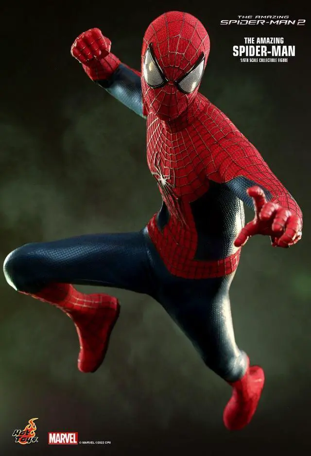 Alt view image 4 of 5 - Figure Hot Toys MMS658 - Marvel Comics -The Amazing Spider Man - Spider Man