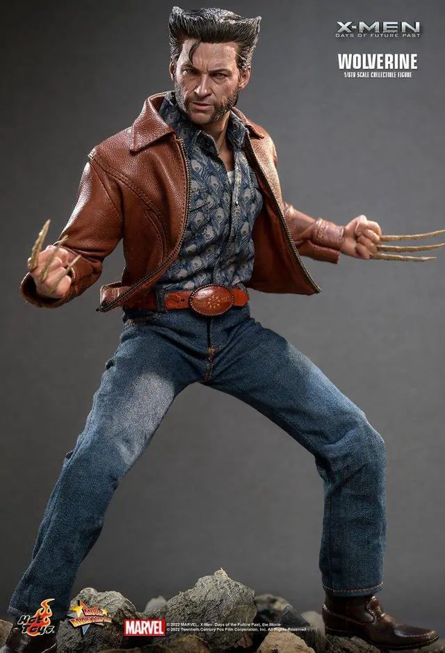 Alt view image 3 of 5 - Figure Hot Toys MMS659 - Marvel Comics -X-Men : Days Of The Future Past - Wolverine 1973 Suit Standard Version