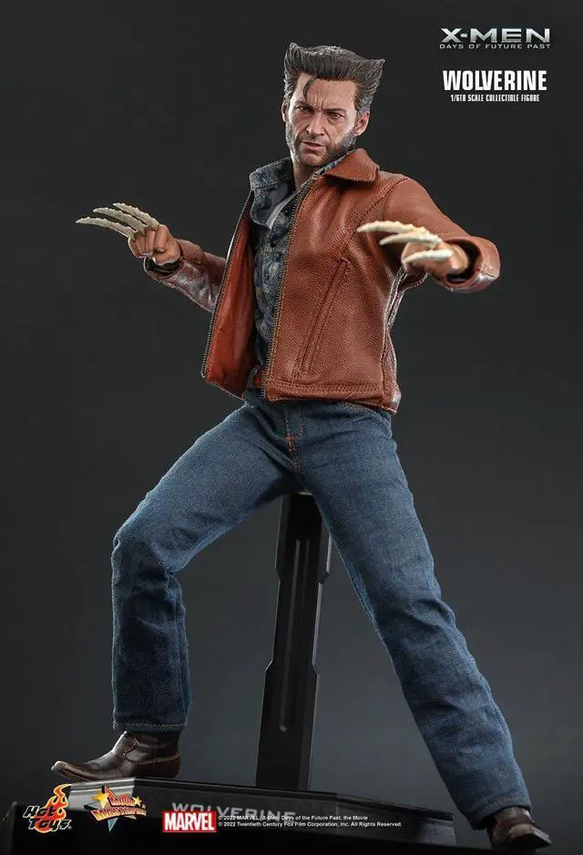 Alt view image 4 of 5 - Figure Hot Toys MMS659 - Marvel Comics -X-Men : Days Of The Future Past - Wolverine 1973 Suit Standard Version
