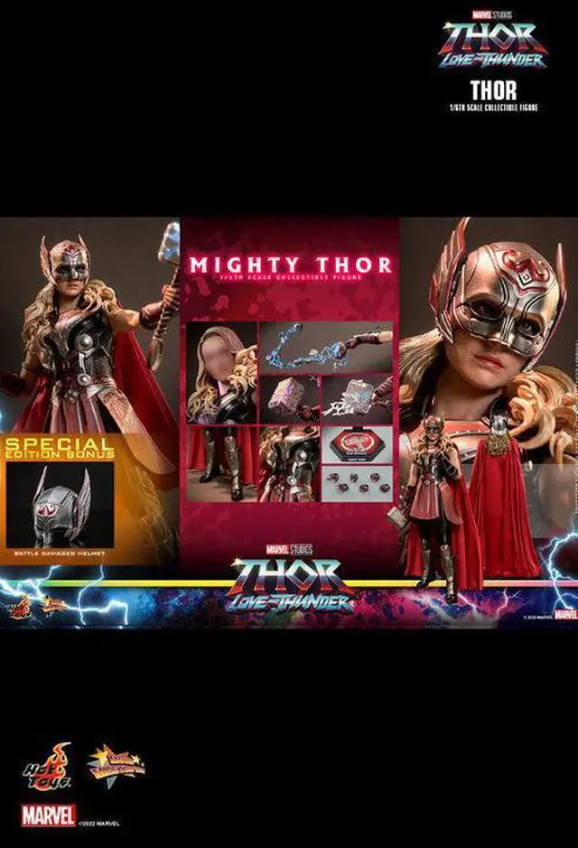 Alt view image 2 of 5 - Figura Hot Toys MMS663B - Marvel Comics - Thor : Love And Thunder - Mighty Thor