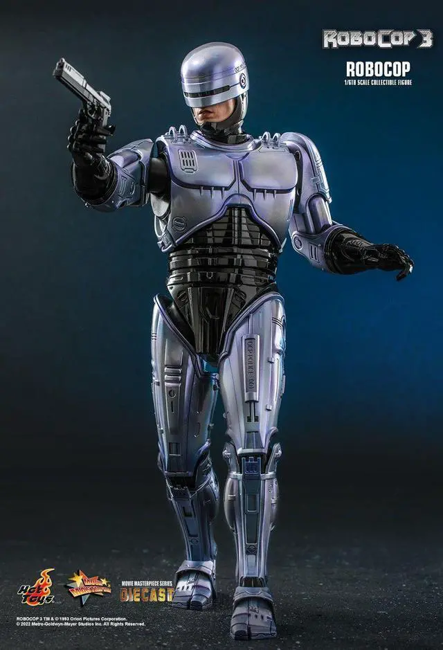 Alt view image 3 of 5 - Figure Hot Toys MMS669D49 - Robocop 3 - Robocop Standard Version