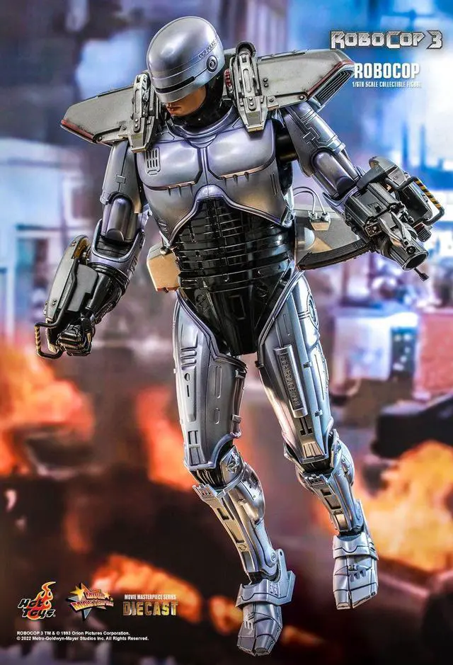 Alt view image 3 of 5 - Figure Hot Toys MMS669D49B - Robocop 3 - Robocop Deluxe Version