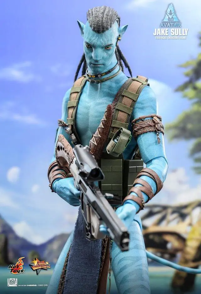 Alt view image 3 of 5 - Figure Hot Toys MMS683 - Avatar 2 : The Way Of Water - Jake Sully Standard Version