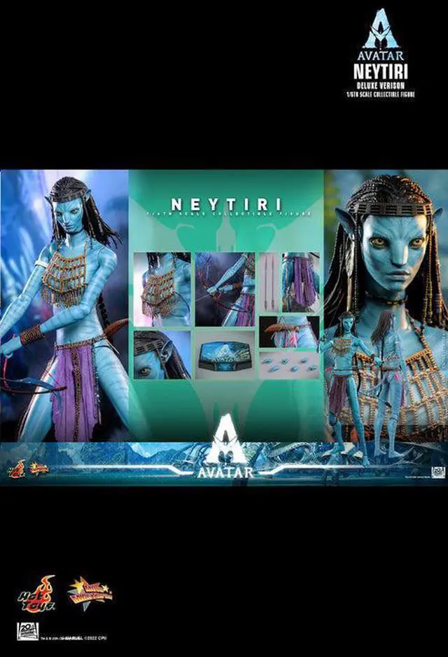 Alt view image 2 of 5 - Figure Hot Toys MMS685 - Avatar 2 : The Way Of Water - Neytiri Deluxe Version