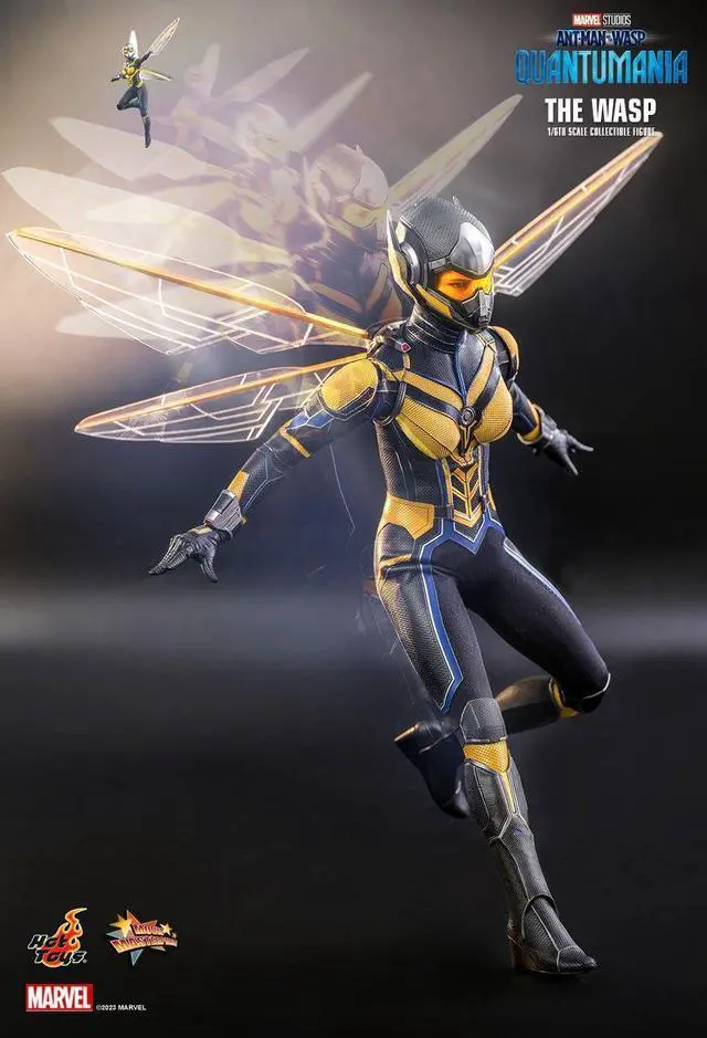 Alt view image 3 of 5 - Figure Hot Toys MMS691 - Marvel Comics - Ant Man & The Wasp : Quantumania - The Wasp