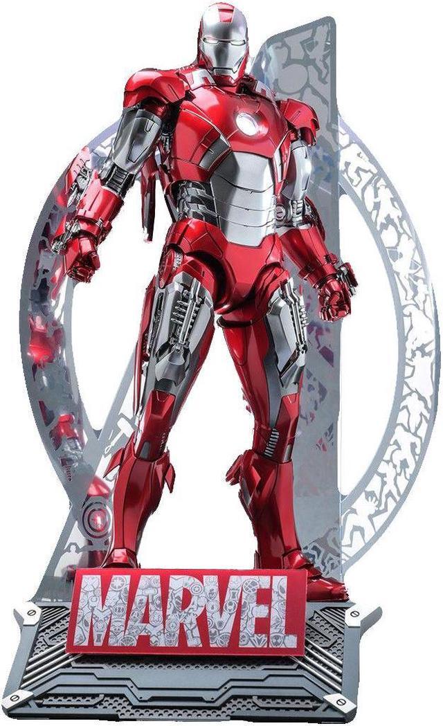 Figure Hot Toys MMS696D54 - Marvel Comics - Disney 100 - Iron Man Mark VII