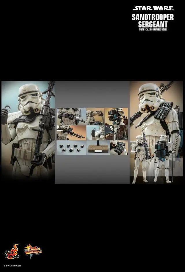 Alt view image 2 of 5 - figure Hot Toys MMS721 - Star Wars IV : A New Hope - Sandtrooper Sergeant